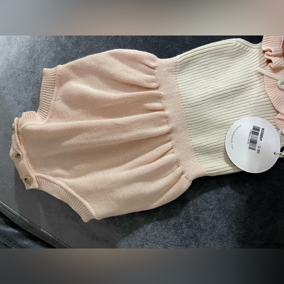 TUN TUN MARTINA ROMPER NATURAL & BABY PINK & TERRACOTA - Picture 8 of 16